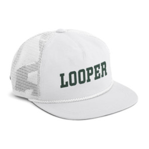 Looper White Meshback Rope Cap (DNA002-AAX-854979)