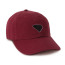 Maroon Cap - Black Fill with White Outline
